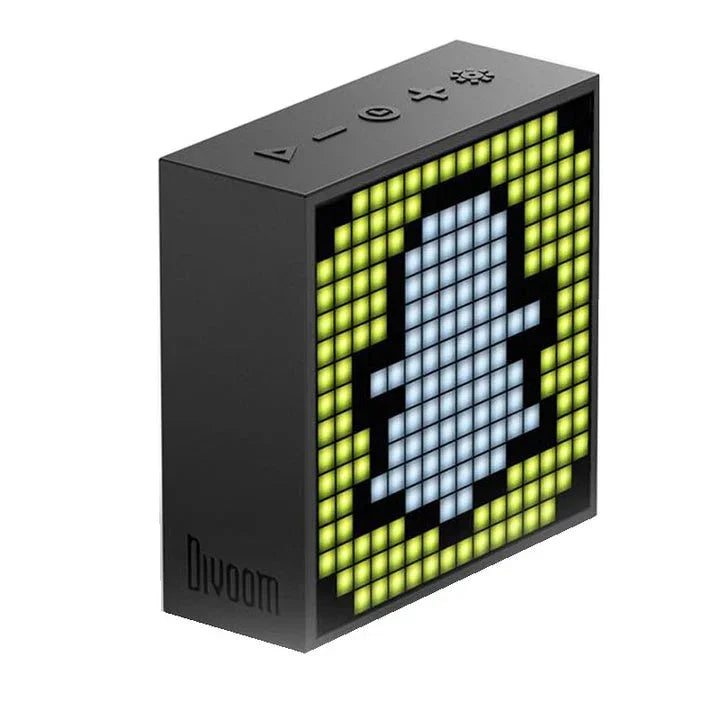Divoom Timebox-Evo LED Pixel Bluetooth Speaker - Black - Tashqila Divoom Timebox-Evo LED Pixel Bluetooth Speaker - Black - Tashqila